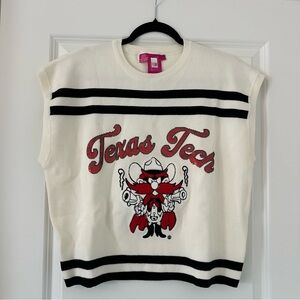QUEEN OF SPARKLES Texas Tech Doleman Top